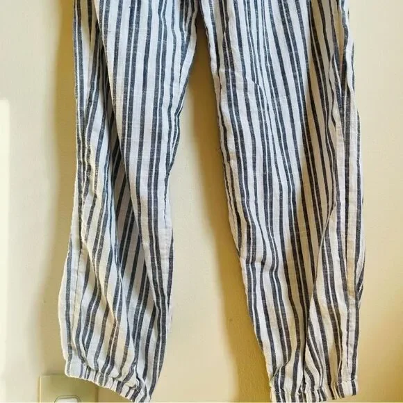 NWT Aerie Striped Smocked Strapless Jumpsuit XS - Picture 5 of 7
